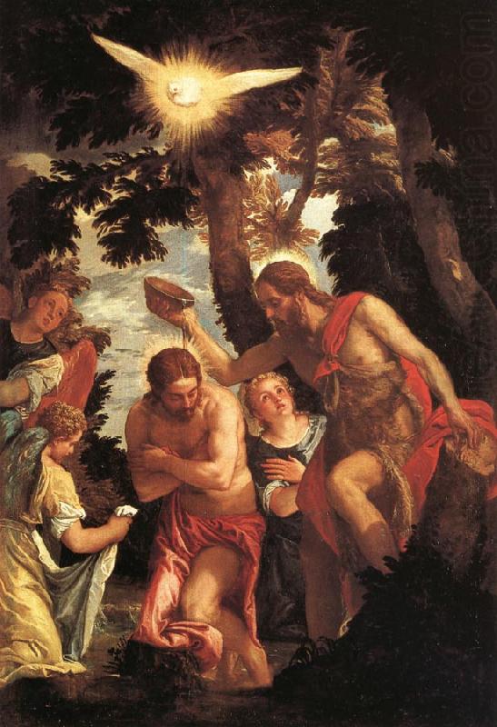 Paolo Veronese The Baptism of Christ china oil painting image